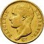 France 20 Francs Napoleon I 1807 U KM# A687.3 NAPOLEON EMPEREUR. DROZ F. coin obverse