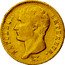 France 20 Francs Napoleon I 1807 W KM# A687.4 NAPOLEON EMPEREUR. DROZ F. coin obverse