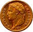 France 20 Francs Napoleon I 1814 W KM# 695.10 NAPOLEON EMPEREUR. DROZ F. coin obverse