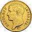 France 40 Francs Napoleon I 1807 W KM# A688.5 NAPOLEON EMPEREUR. DROZ F. coin obverse