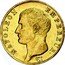 France 40 Francs Napoleon I AN13 A KM# 664.1 NAPOLEON EMPEREUR. DROZ F. coin obverse