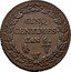 France 5 Centimes Napoleon I LAN 5 (1796-97) W KM# 640.11 CINQ CENTIMES. L'AN 7 W coin reverse