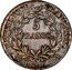 France 5 Francs Napoleon I 1806 I KM# 673.6 REPUBLIQUE FRANÇAISE 5 FRANCS 1806 I coin reverse
