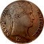 France 5 Francs Napoleon I 1813 Q KM# 694.12 NAPOLEON EMPEREUR. BRENET coin obverse