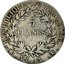 France 5 Francs Napoleon I AN13 MA KM# 662.11 RÉPUBLIQUE FRANÇAISE 5 FRANCS AN 13 MA coin reverse