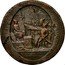France 5 Sols Token Issue 1791 KM# Tn29 VIVRE LIBRES OU MOURIR PACTE FEDERATIF CONSTI TUTION DES FRANCAIS DUPRÉ. F. 14 JUILLET 1790 coin obverse