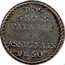 France 5 Sols Porcelain Factory 1792 KM# Tn39 B P 5 SOLS PAYABLE EN ASSIGNATS DE 50LT coin obverse