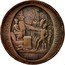 France 5 Sols Token Issue 1792 KM# Tn34 VIVRE LIBRES OU MOURIR PACTE FEDERATIF CONSTI TUTION DES FRANCAIS DUPRÉ. F. 14 JUILLET 1790 coin obverse