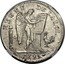 France Six Livres Genius of Liberty 1793//LAN II KM# 624.5 CONSTI TUTION 1793 REGNE DE LA LOI coin reverse