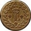 France Decime Louis XVIII 1814 DECIME KM# 701 L coin obverse