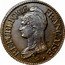 France Decime Napoleon I LAN 4 (1795-96) D KM# 636.2 REPUBLIQUE FRANÇAISE DUPRÉ coin obverse