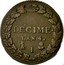 France Decime Liberty LAN 4 (1795-96) I KM# 636.3 DÉCIME L'AN 4 I coin reverse