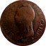 France Decime Napoleon I LAN 9 (1800-01) G KM# 644.6 REPUBLIQUE FRANÇAISE DUPRÉ coin obverse