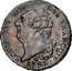 France ECU Louis XVI 1792 N KM# 615.11 LOUIS XVI ROI DES FRANÇOIS 1792 coin obverse