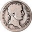 France Franc Napoleon I 1808 U KM# 682.13 NAPOLEON EMPEREUR. TIOLIER coin obverse