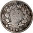 France Franc Napoleon I 1809 U KM# 692.15 1 FRANC EMPIRE FRANÇAISE 1809 U coin reverse