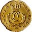 France Louis D'or Louis XV 1723 & KM# 468.21 CHRS REGN VINC IMP & coin reverse