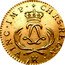 France Louis D'or Louis XV 1723 K KM# 468.8 CHRS REGN VINC IMP K coin reverse