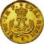 France Louis D'or Louis XV 1723 L KM# 468.9 CHRS REGN VINC IMP L coin reverse