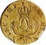 France Louis D'or Louis XV 1723 M KM# 468.10 CHRS REGN VINC IMP M coin reverse