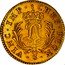 France Louis D'or Louis XV 1724 S KM# 470.18 CHRS REGN VINC IMP S coin reverse