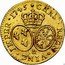 France Louis D'or Louis XV 1745 & KM# 513.27 CHRS REGN VINC IMPER 1745 & coin reverse