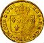 France Louis D'or Louis XVI 1788 N KM# 591.11 CHRS REGN VINC IMPER 1788 N coin reverse