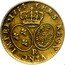 France Louis D'or (Louis XV) KM# 513.18 CHRS REGN VINC IMPER 1744 R coin reverse
