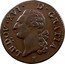 France Sol Louis XVI 1791 I KM# 602.3 LUDOV XVI D GRATIA coin obverse