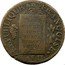France Sol First Republic. Marseille LAN II//1793 MA KM# 619.9 REPUBLIQUE FRANÇOISE LES HOMMES SONT EGAUX DEVANT LA LOI L'AN II. coin obverse