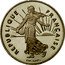 France 1/2 Franc The Sower 1991 KM# 931.2 REPUBLIQUE FRANÇAISE D'AP. O.ROTY coin obverse