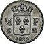 France 1/4 Franc Louis XVIII 1823 M KM# 714.7 1/4 F M 1823 coin reverse