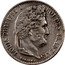 France 1/4 Franc Louis Philippe I 1838 BB KM# 740.3 LOUIS PHILIPPE I ROI DES FRANÇAIS DOMARD.F. coin obverse