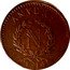 France 10 Centimes Napoleon I Antwerp. Siege Coinage 1814 KM# 5.2 N ANVERS 1814 coin obverse