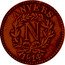 France 10 Centimes Napoleon I Antwerp. Siege Coinage 1814 KM# 5.1 JEAN LOUIS GAGNEPAIN N ANVERS 1814 coin obverse
