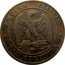 France 10 Centimes Napoleon III 1853 BB KM# 771.3 EMPIRE FRANÇAIS BB DIX CENTIMES coin reverse