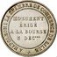 France 10 Centimes Napoleon III 1854 (w) KM# M25a MONUMENT ÉRIGÉ A LA BOURSE 3 DÉCBRE A NAPOLEON I LA CHAMBRE DE COMMERCE DE LILLE coin reverse