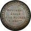 France 10 Centimes Napoleon III 1854 (w) KM# M25 MONUMENT ÉRIGÉ A LA BOURSE 3 DÉCBRE A NAPOLEON I LA CHAMBRE DE COMMERCE DE LILLE coin reverse