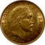 France 10 Francs Napoleon III 1866 A KM# 800.1 NAPOLEON III EMPEREUR BARRE coin obverse