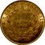 France 10 Francs Napoleon III 1866 A KM# 800.1 EMPIRE FRANÇAIS 10 FRANCS 1864 A coin reverse