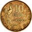 France 10 Francs Marianne 1954 B KM# 915.2 10 FRANCS 1950 B LIBERTE EGALITE FRATERNITE coin reverse