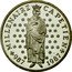 France 10 Francs Capetian 1987 Proof KM# 961a MILLENAIRE CAPETIEN 987 1987 coin reverse