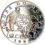 France 10 Francs FIFA World Cup 1996 Proof KM# 1166 COUPE DU MONDE URUGUAY 1930 1958 1998 coin reverse