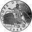 France 10 Francs World Cup - Italy 1997 Proof KM# 1165 COUPE DU MONDE ITALIE 1934 1938 1982 1998 JIMENEZ coin reverse