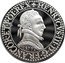 France 10 Francs Henri III 2000 Proof KM# 1969 HENRICVS III D G FRANCOR ET POL REX 1577 coin reverse