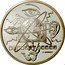 France 10 Francs Communications 2000 Proof KM# 1218 WWW. J.JIMENEZ coin reverse