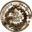 France 10 Francs Louis XIII 2000 Proof KM# 1970 RÉPUBLIQUE FRANÇAISE 10 FRANCS 2000 LIBERTÉ - ÉGALITÉ - FRATERNITÉ coin obverse