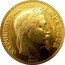 France 100 Francs Napoleon III 1869 BB KM# 802.2 NAPOLEON III EMPEREUR BARRE coin obverse