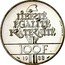 France 100 Francs Fraternity 1988 KM# 966 LIBERTÉ ÉGALITÉ FRATERNITÉ 100F 1988 DURAND-MEGRET coin reverse
