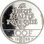 France 100 Francs Fraternity Palladium 1988 Proof KM# 966d LIBERTÉ ÉGALITÉ FRATERNITÉ 100F 19 88 coin reverse